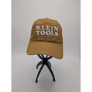 Original Klein Tools Khaki Cotton Strapback Baseball Cap Hat